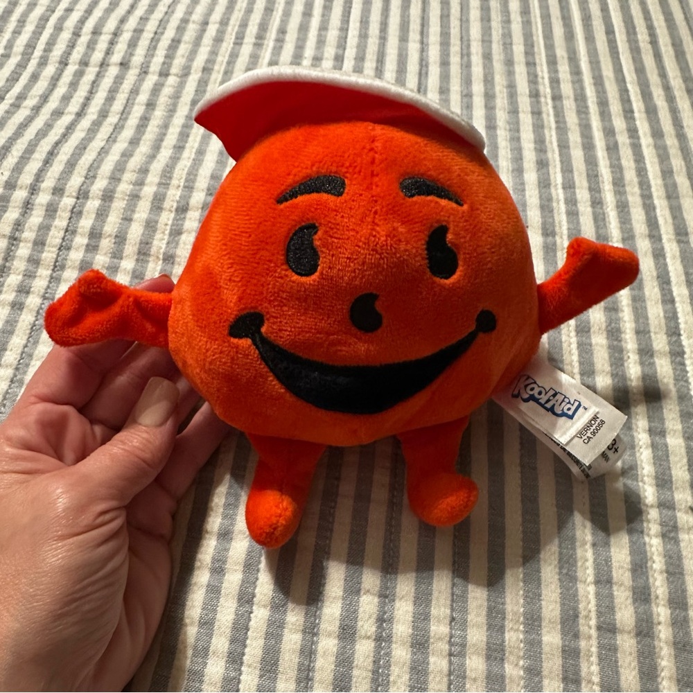 Fiesta Plush Kool Aid Guy 6"Collectible Kool Aid Man Stuffed Toy Collectors Rare